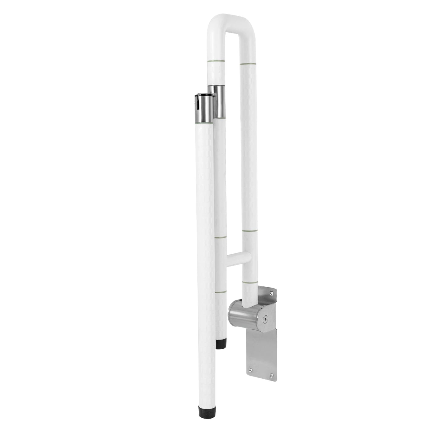 Fold Down Toilet Rail Grab Bar Non Slip Handicap Support
