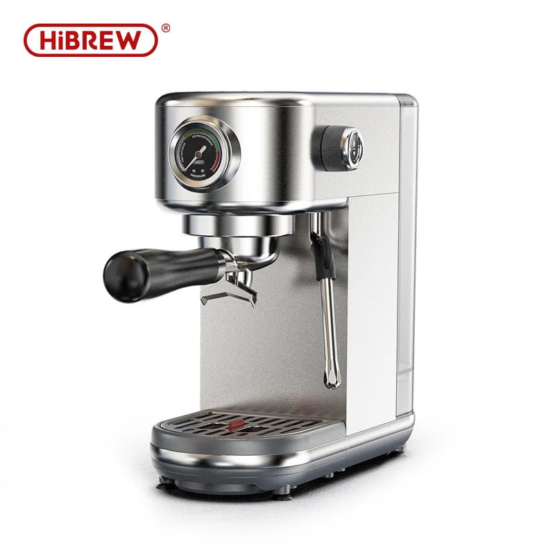 HiBREW Semi Automatic Espresso Coffee Maker Temperature Control