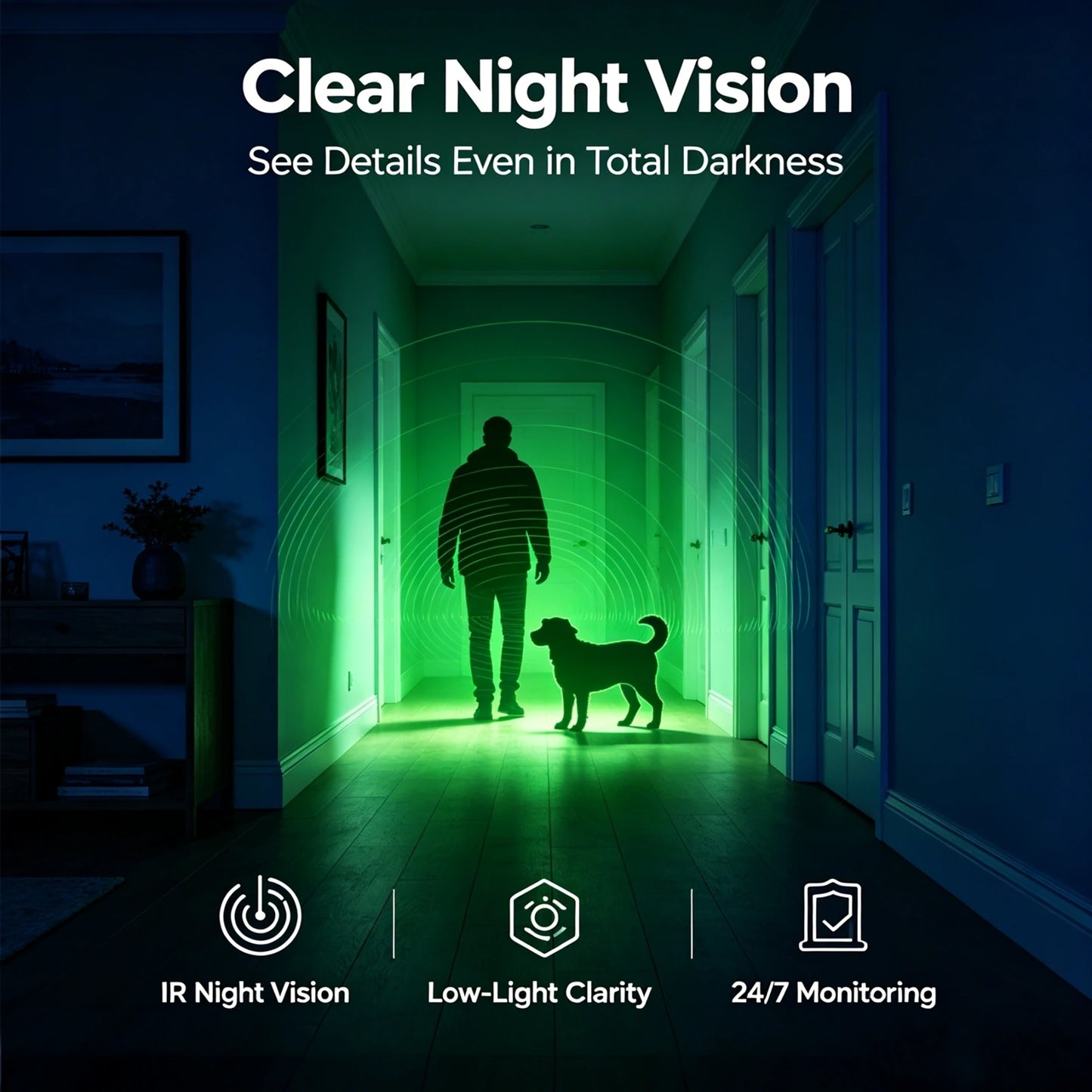 Mini 1080P HD WiFi Wireless Security Camera With Night Vision
