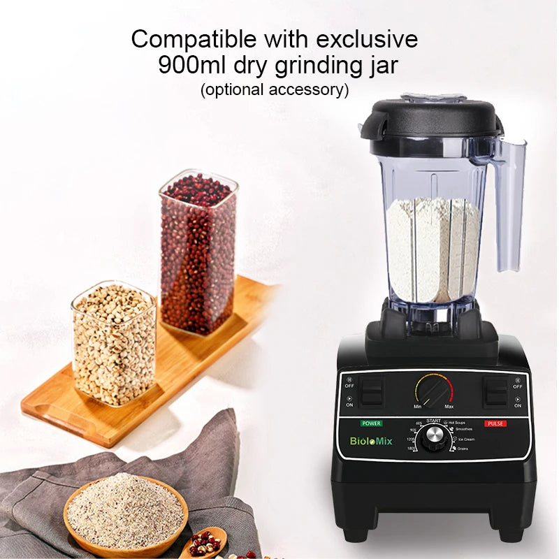 BioloMix 2200W Smart Timer Professional Blender
