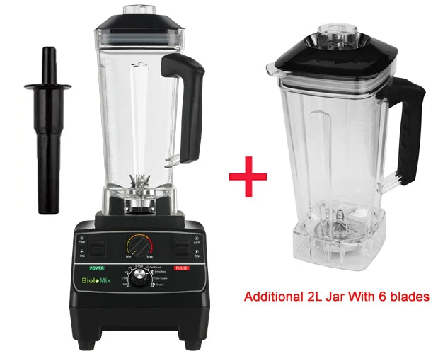 BioloMix 2200W Smart Timer Professional Blender