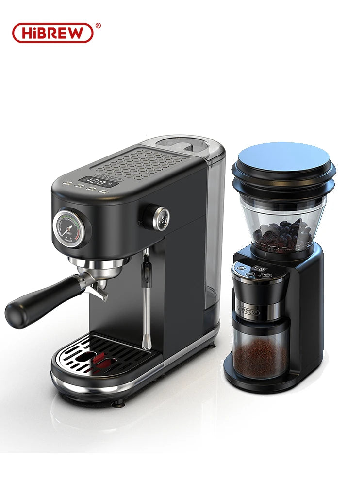 HiBREW Semi Automatic Espresso Coffee Maker Temperature Control