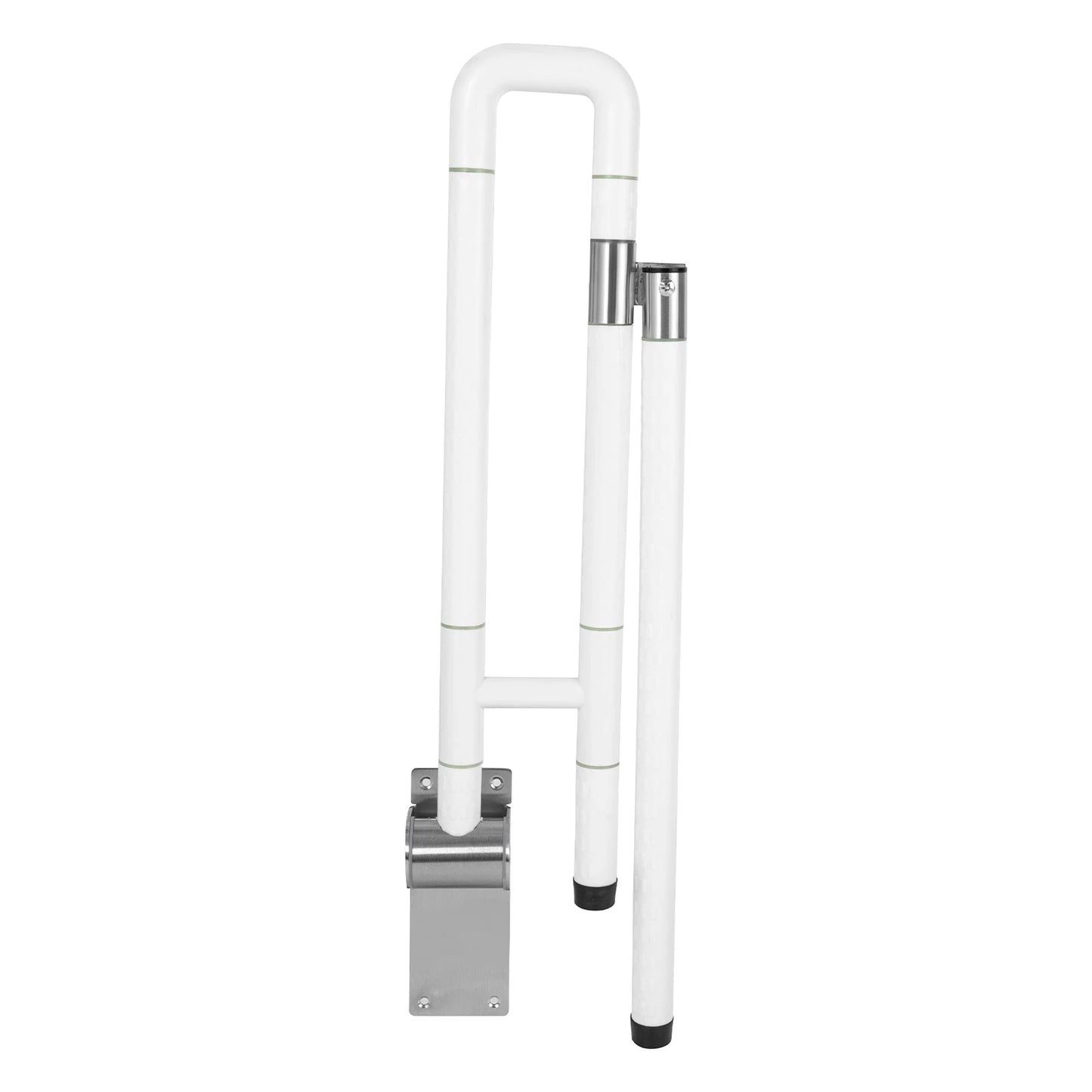 Fold Down Toilet Rail Grab Bar Non Slip Handicap Support