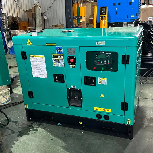Heavy Duty Silent Diesel Generator With Three Phase Power Generation
