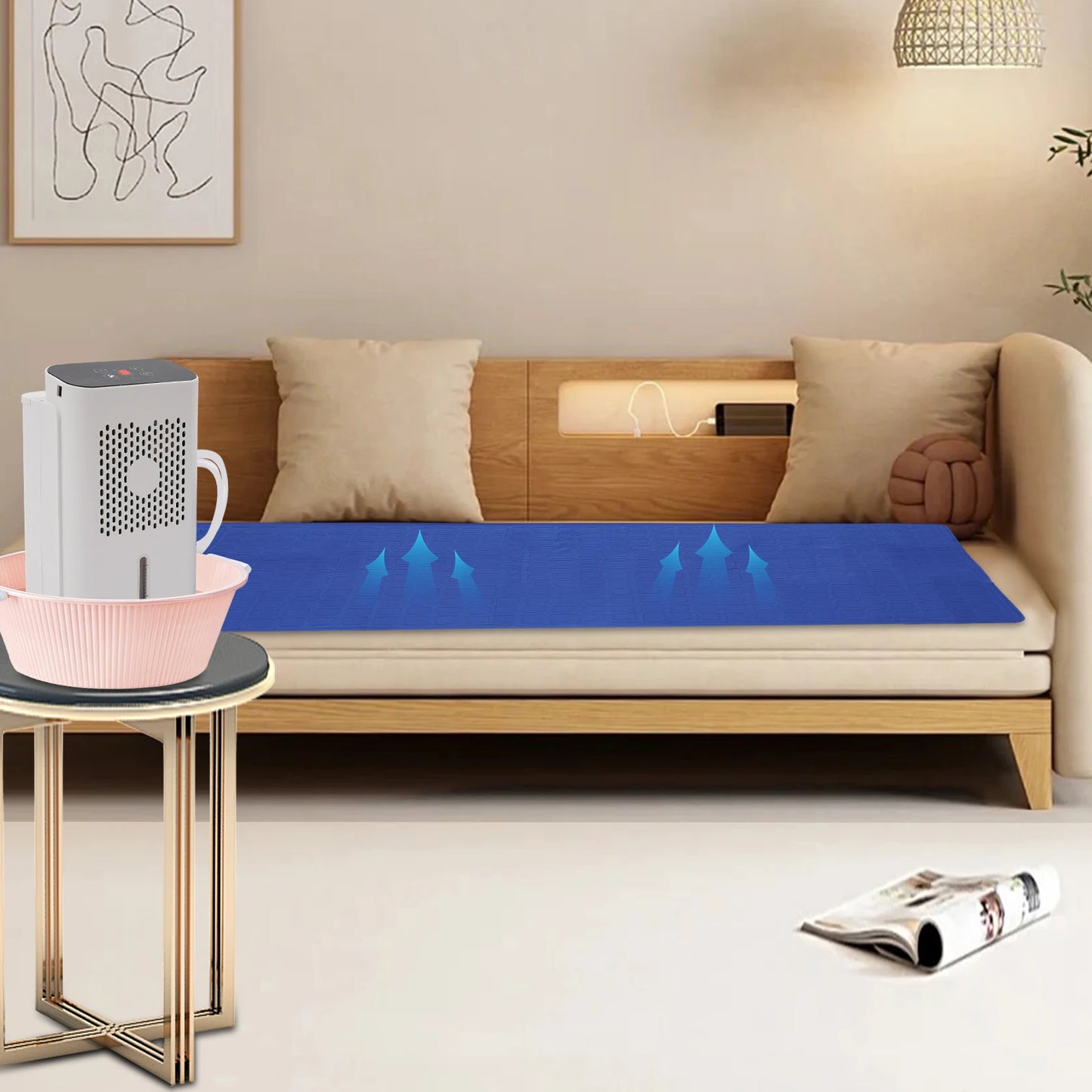 Water Bed Cooler With 6W Power Bed Cooling System Home