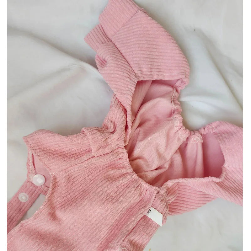 Cute Dog Jumpsuit Overalls For Dogs Soft Polyester Fabric