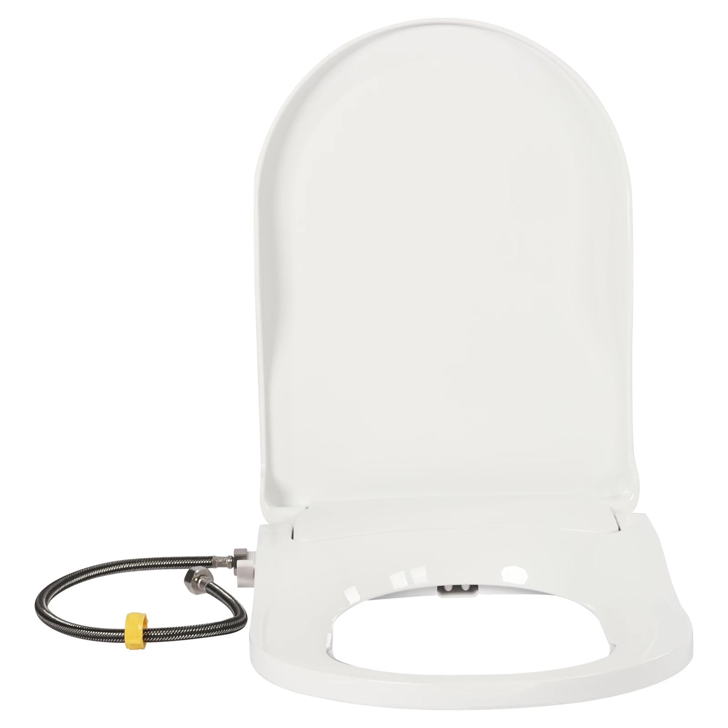 Non Electric Dual Nozzle Bidet Seat For Elongated Toilets