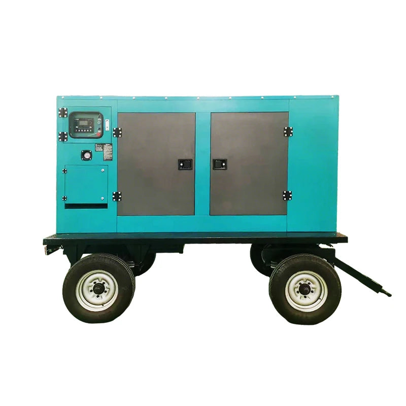 Heavy Duty Silent Diesel Generator With Three Phase Power Generation