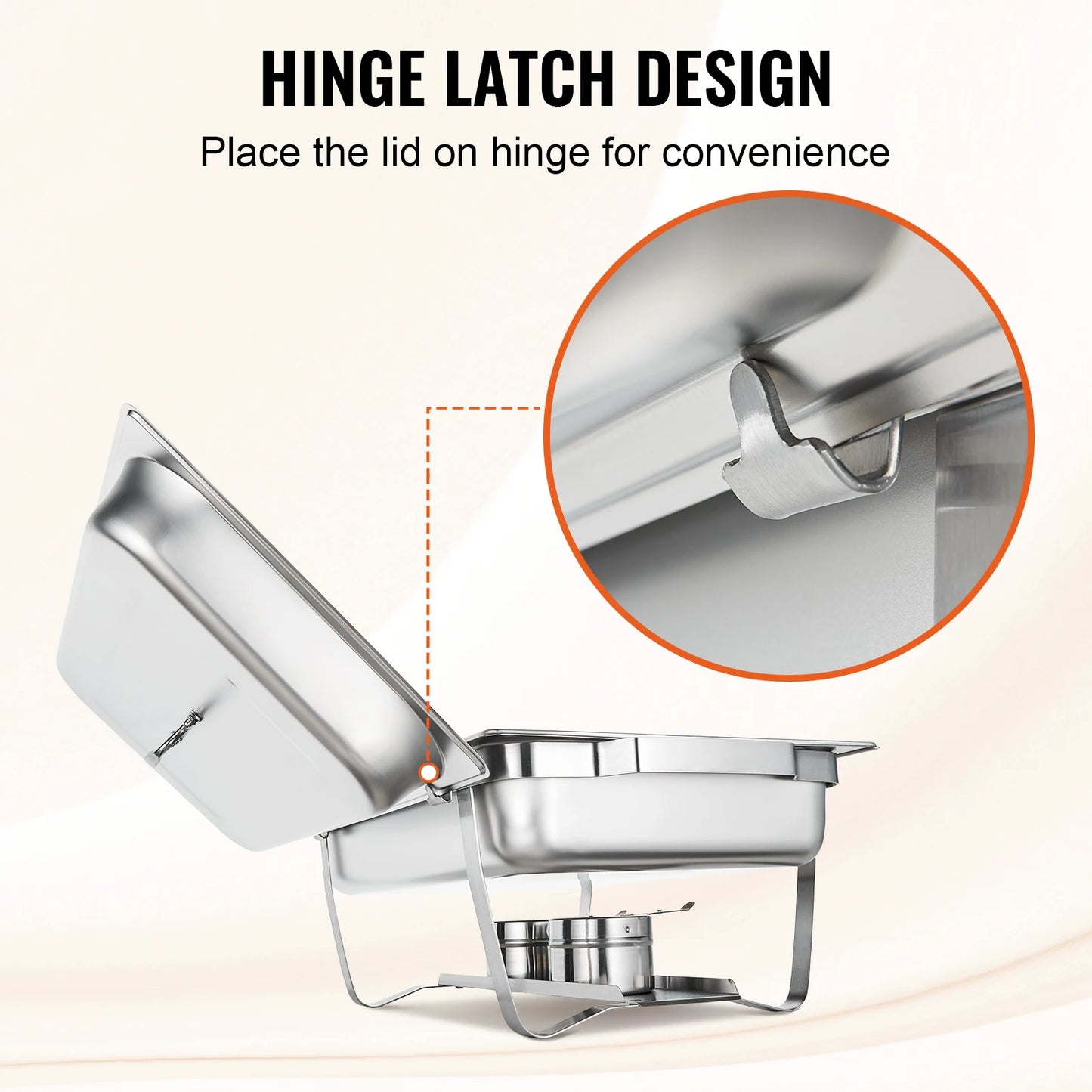 SucceBuy Commercial Chafing Dish Buffet Catering Food Warmer Set