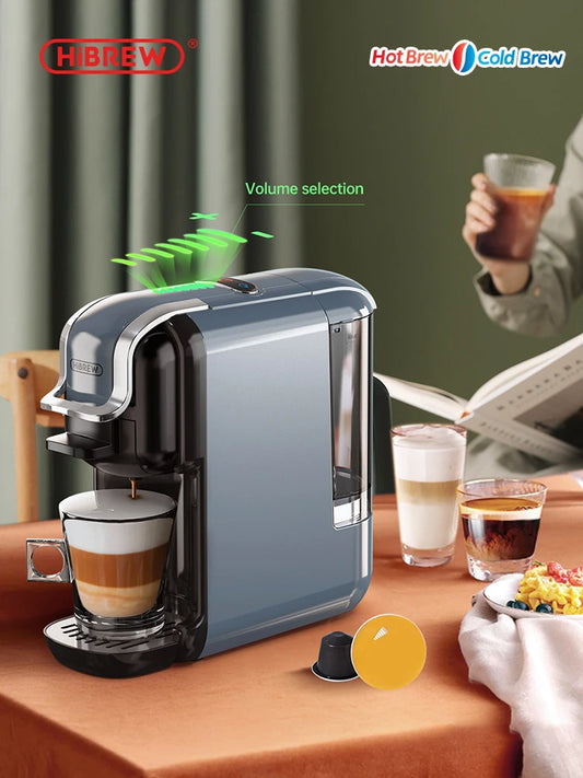 HiBrew 20Bar 5 In 1 Hot Cold Capsule Coffee Machine Espresso