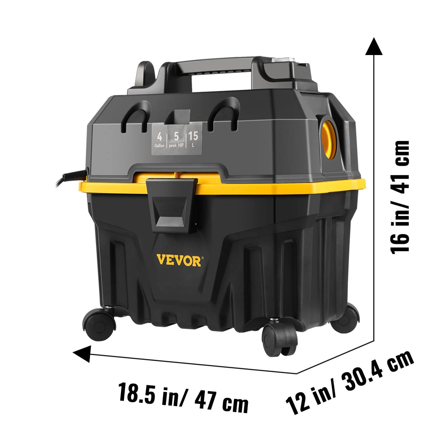 SucceBuy Wet Dry Vacuum Cleaner With Strong Suction Air Blower