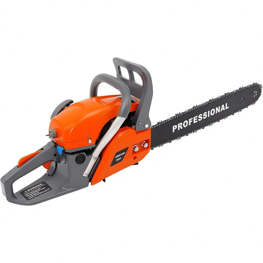 Bymaocar Gasoline Chainsaw 58cc Single Cylinder Engine