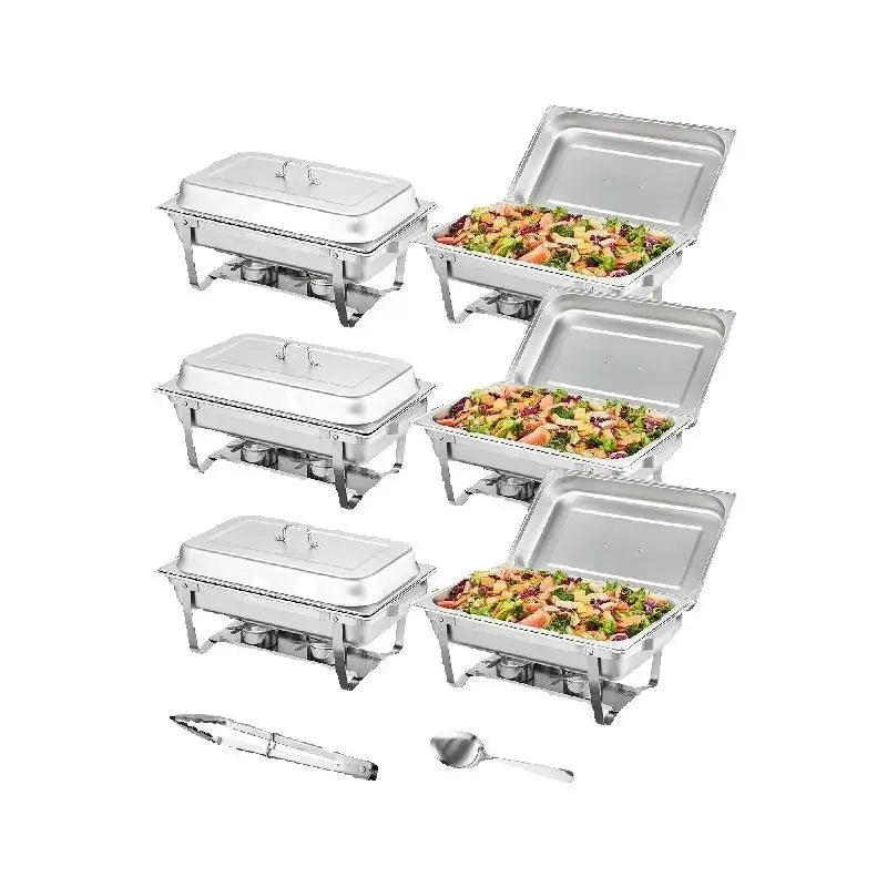 SucceBuy Commercial Chafing Dish Buffet Catering Food Warmer Set