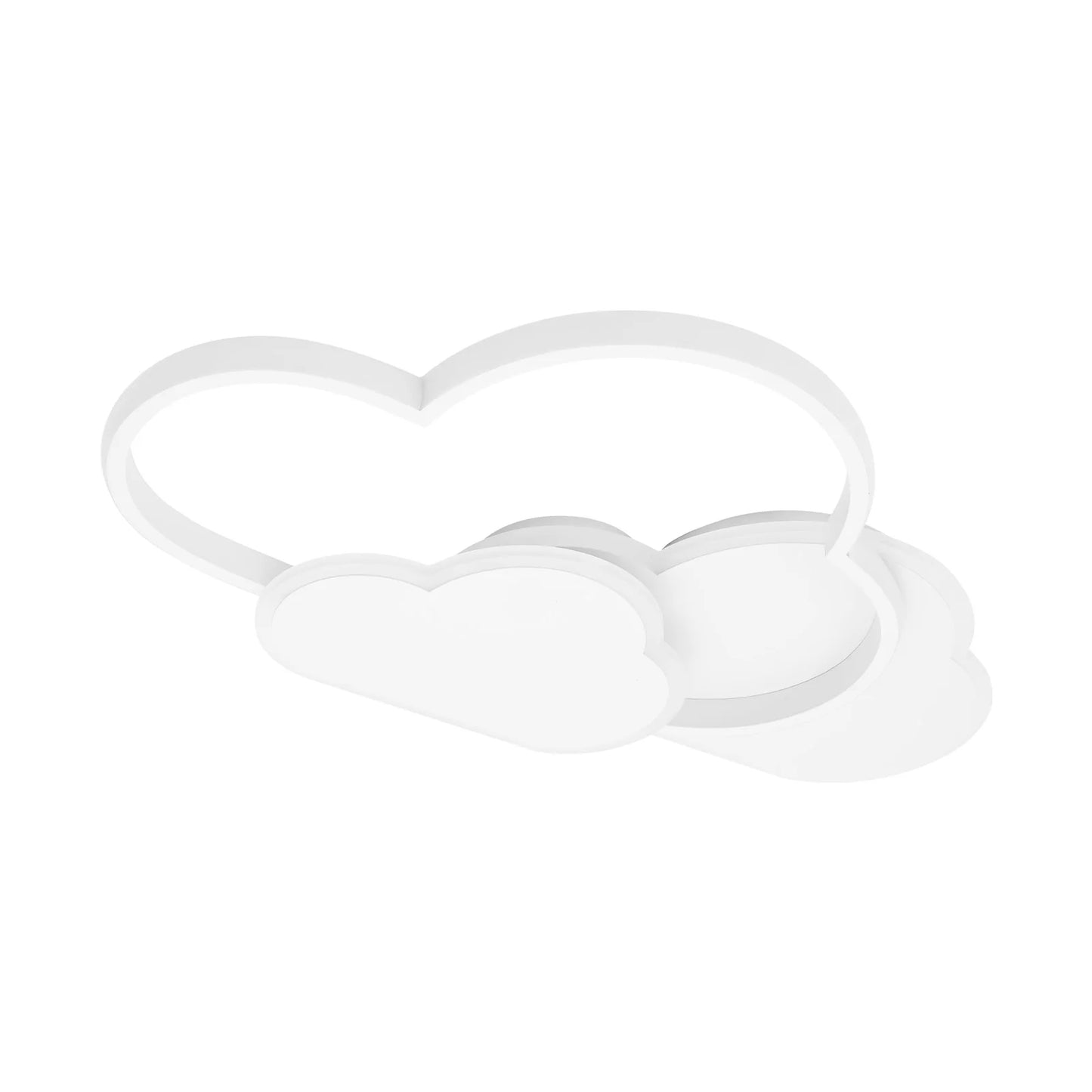 Modern Led Cloud Ceiling Light 42W Chandelier For Bedroom Living Room