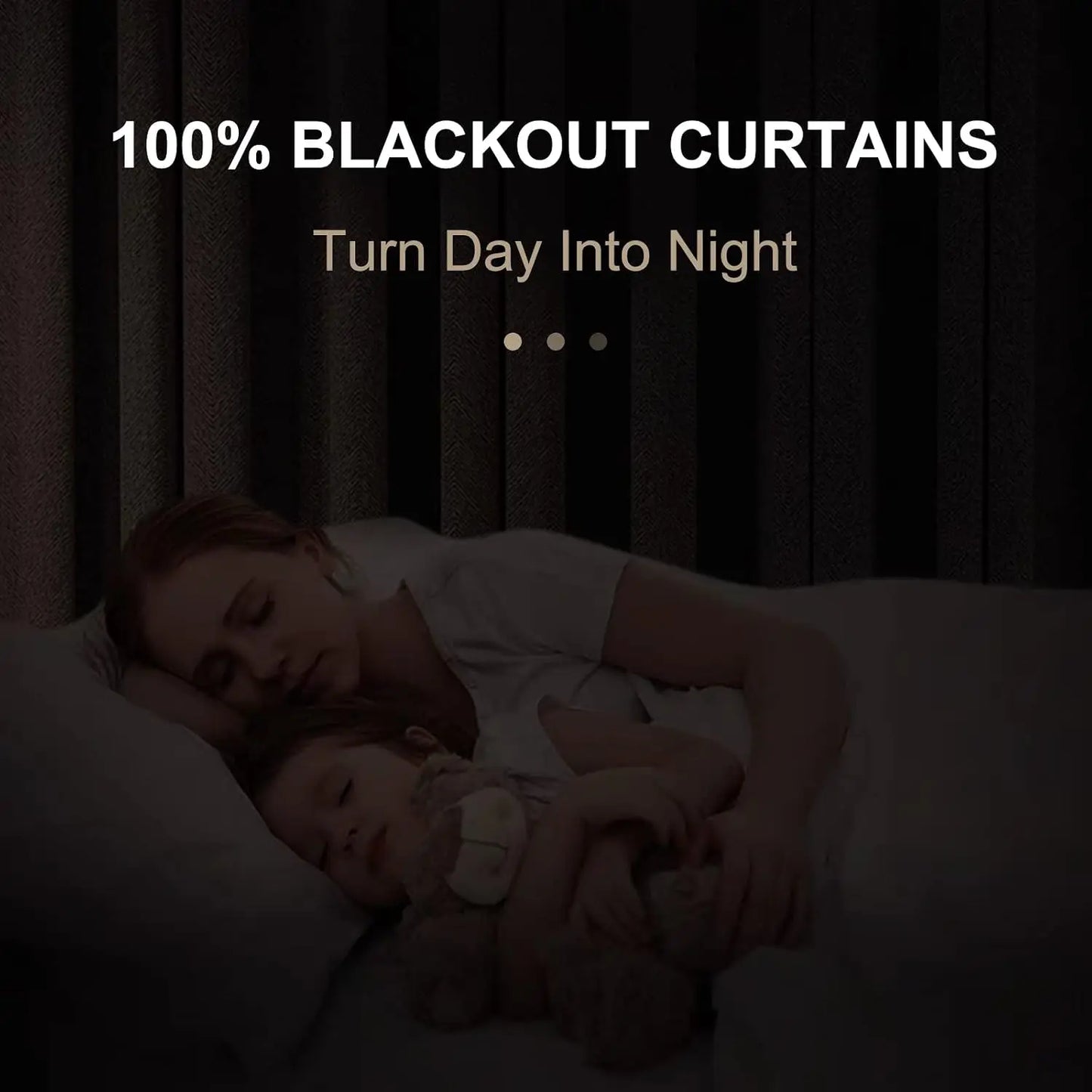 Thermal Blackout Curtains For Bedroom And Living Room
