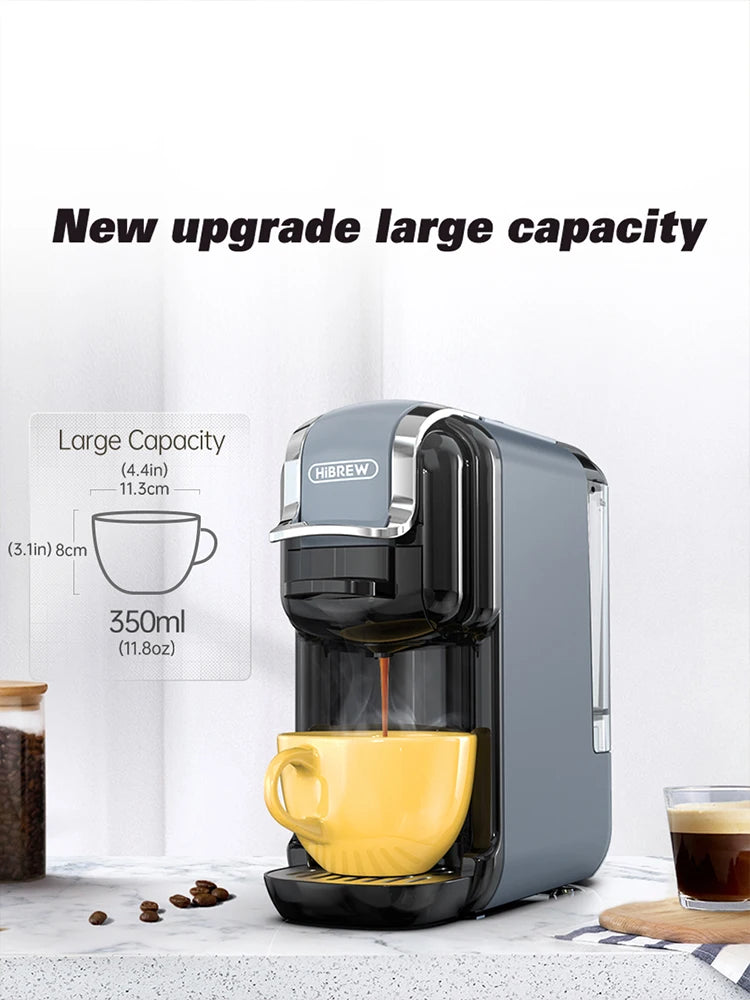 HiBrew 20Bar 5 In 1 Hot Cold Capsule Coffee Machine Espresso