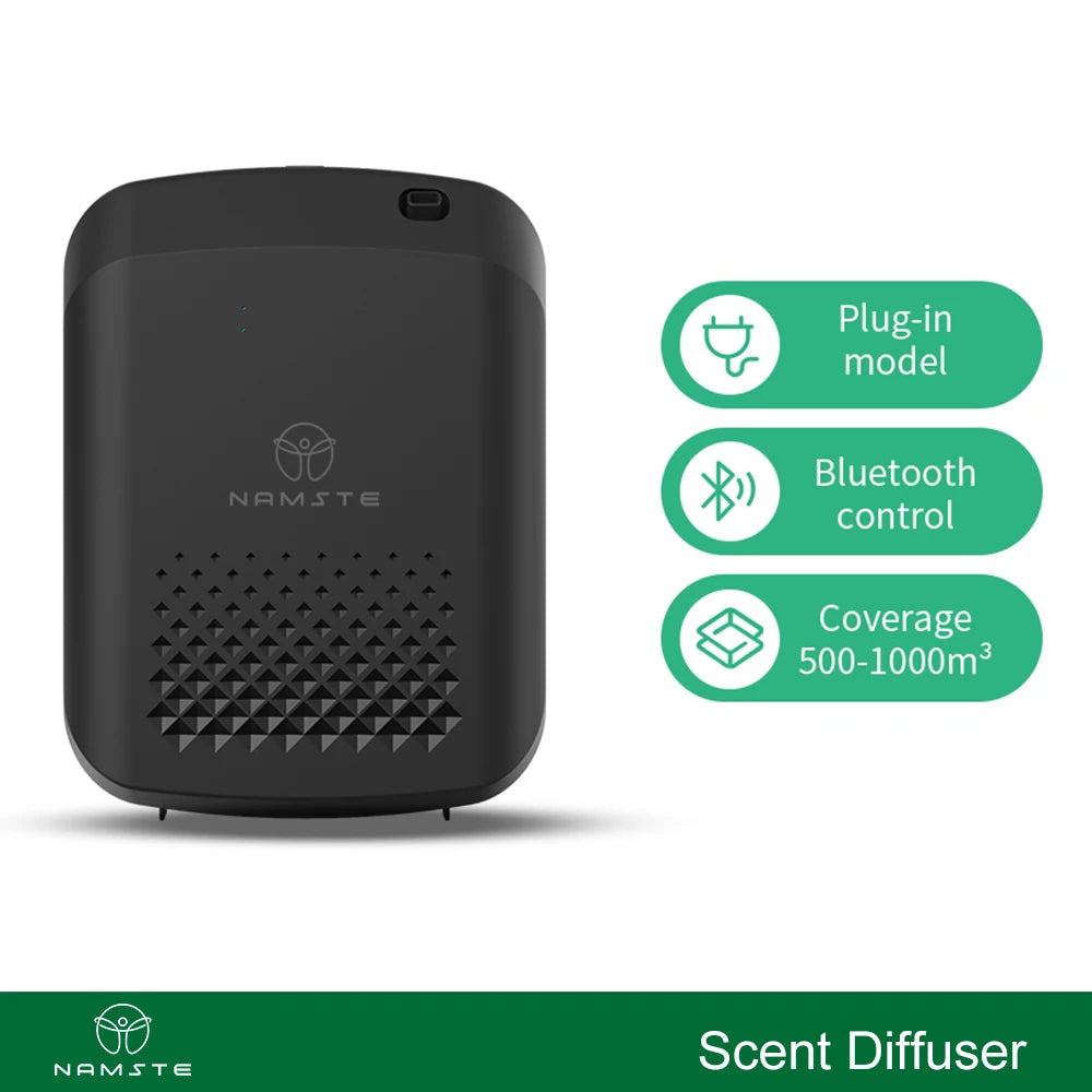 NAMSTE Smart Aroma Diffuser For Large Rooms With Bluetooth Control