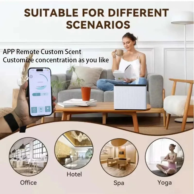 NAMSTE 1000ML Bluetooth Smart Fragrance Diffuser For Home HVAC