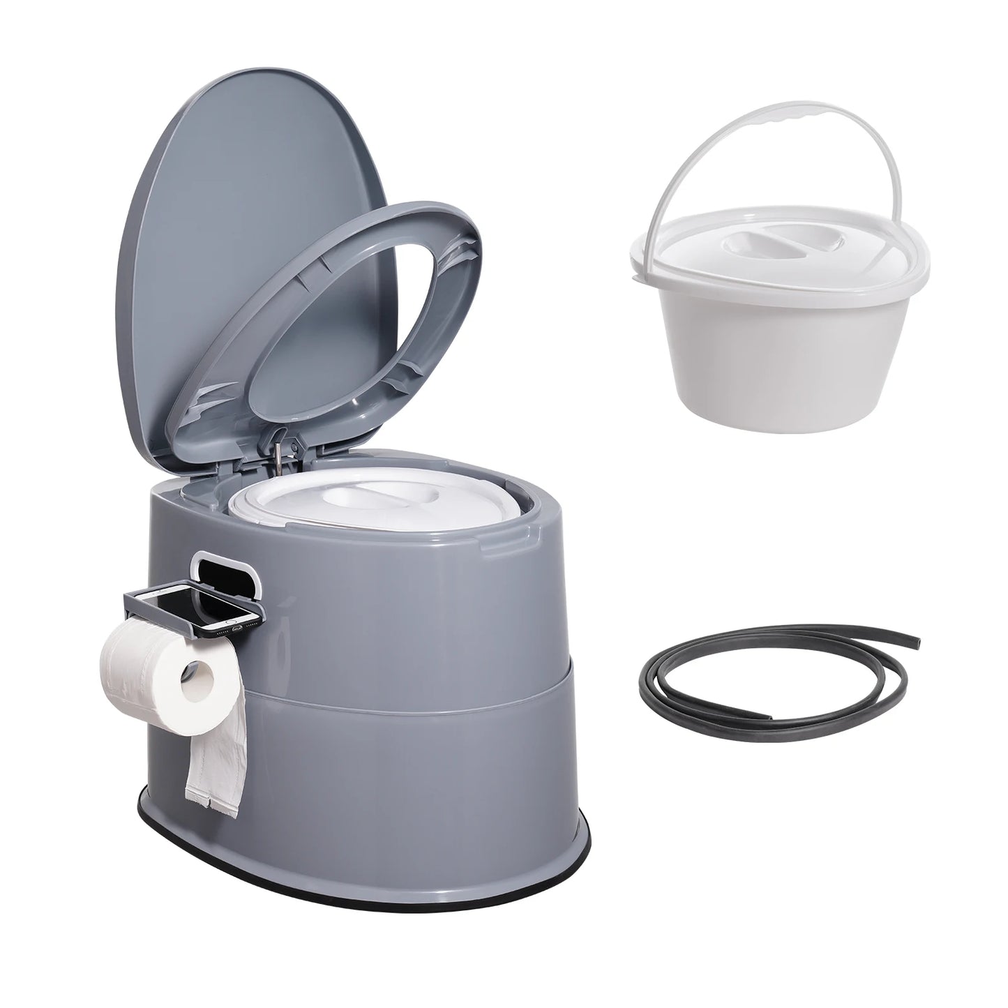 SucceBuy Portable Gravity Toilet For Outdoor Camping Travel