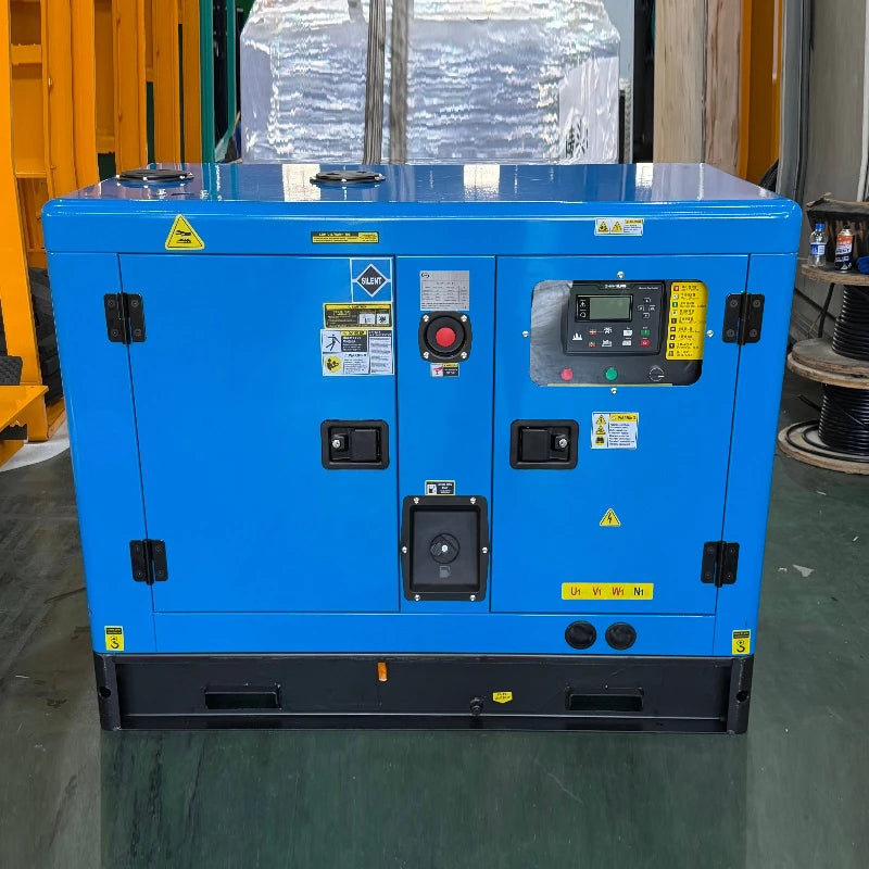 Heavy Duty Silent Diesel Generator With Three Phase Power Generation