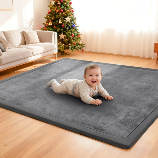 Huloo Sleep Non-Slip Baby Play Rug With Memory Foam
