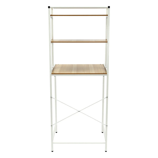 Three Tier Washer And Dryer Storage Shelf Space Saving Unit