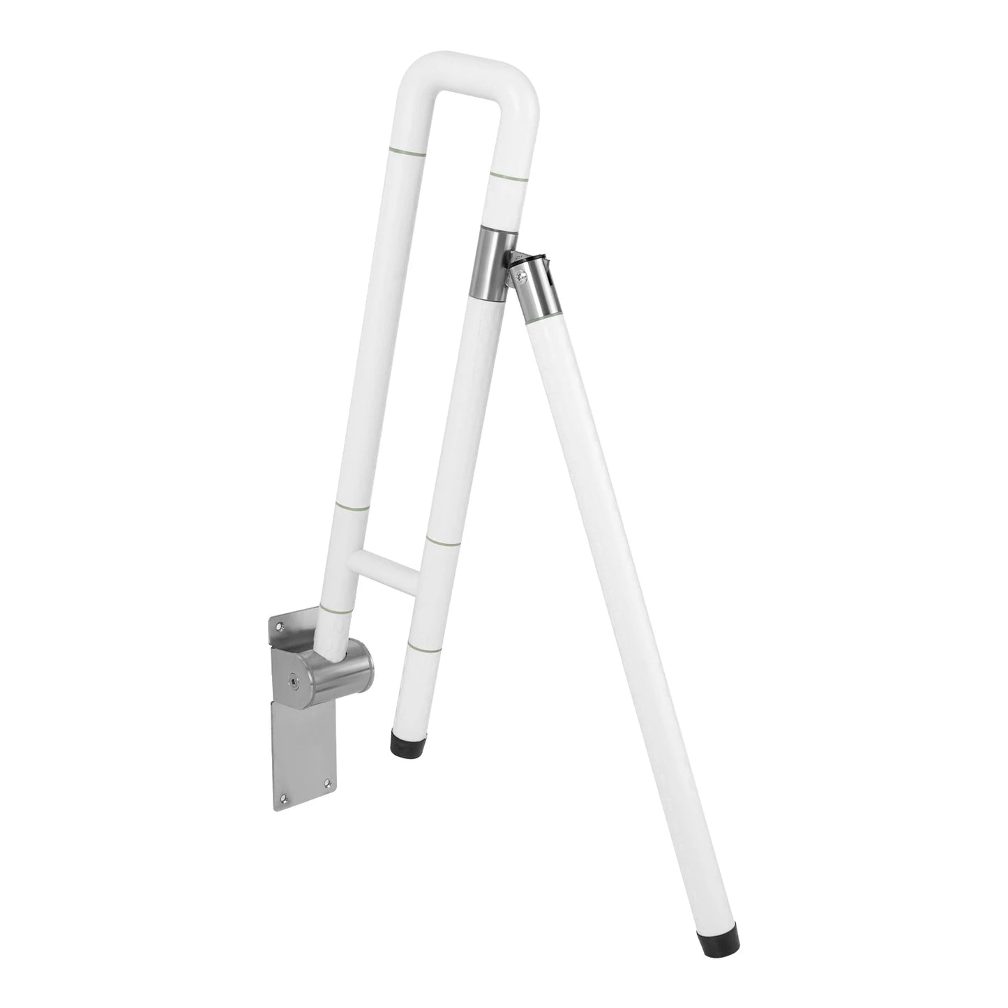 Fold Down Toilet Rail Grab Bar Non Slip Handicap Support