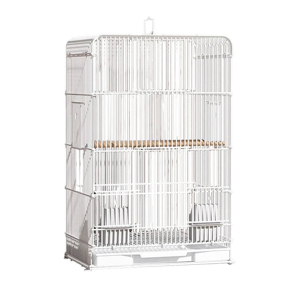 Wrought Iron Parrot Cage Portable With Removable Tray