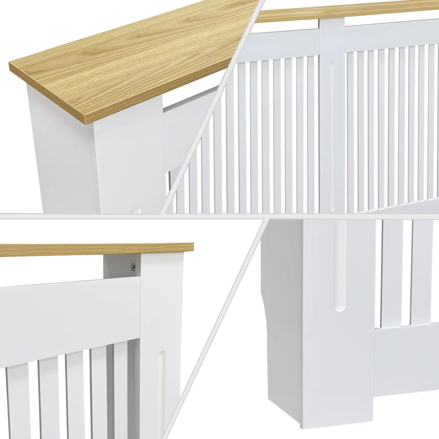 Radiator Cover Guard For Home Living Room MDF Wood Grain