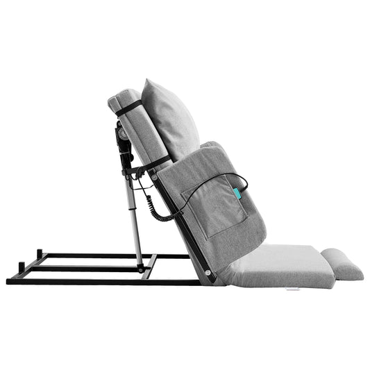 SucceBuy Electric Lifting Backrest For Bed With Guardrail Armrest