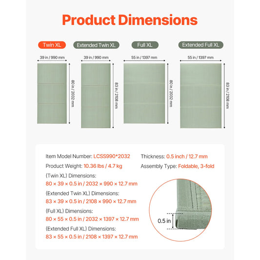 SucceBuy Japanese Tatami Foldable Mattress Natural Rush Grass