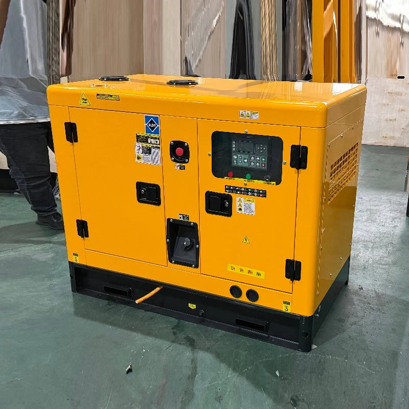 Heavy Duty Silent Diesel Generator With Three Phase Power Generation