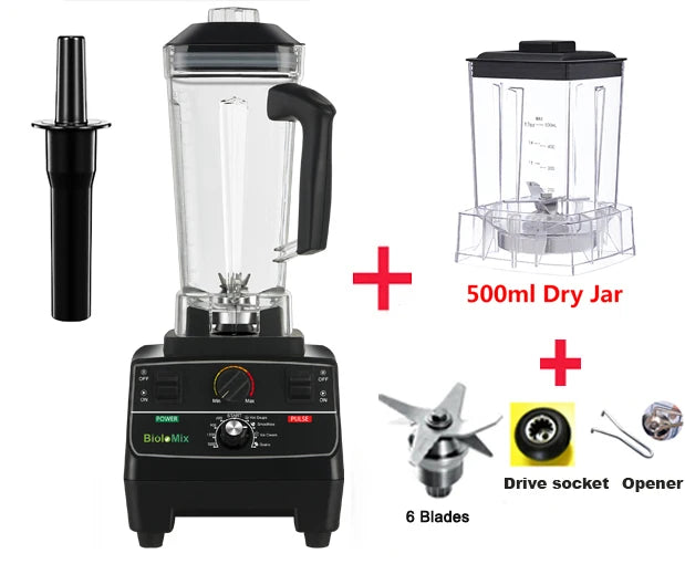 BioloMix 2200W Smart Timer Professional Blender