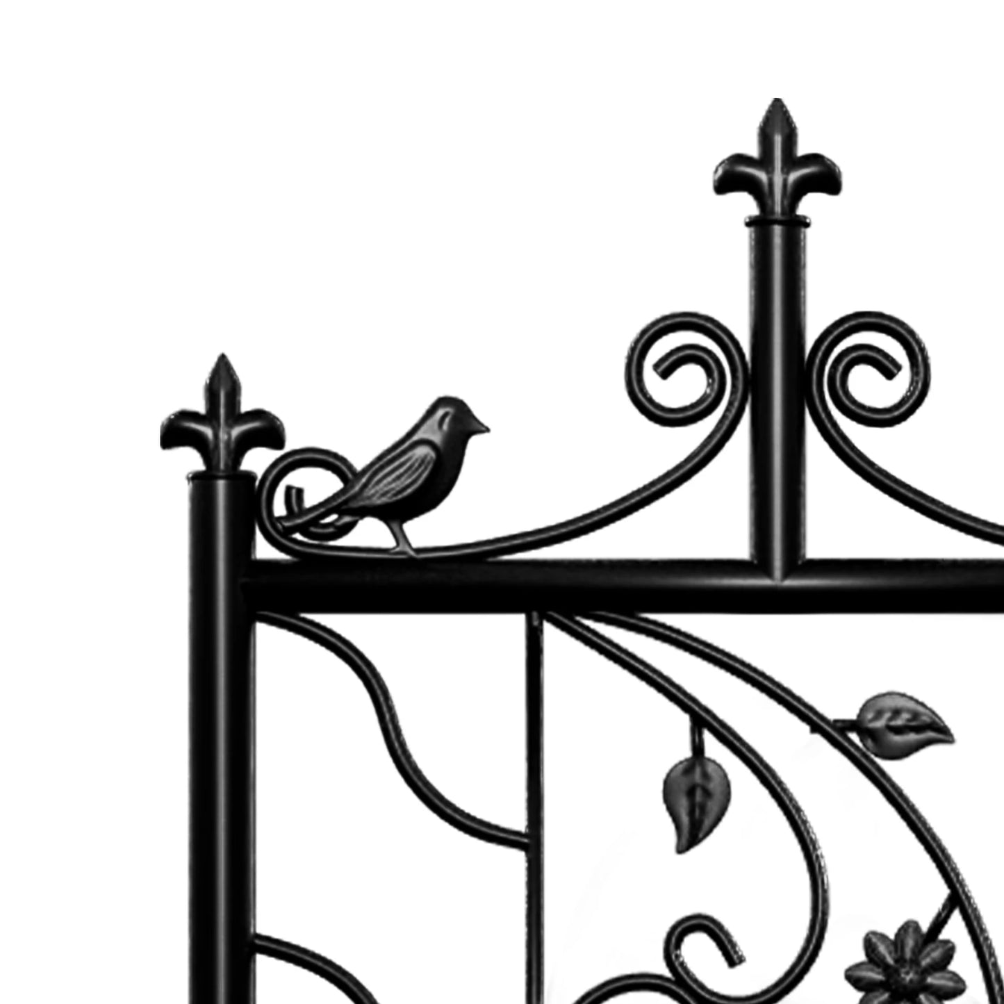 Decorative Garden Trellis Fence Metal Powder Coated For Climbing Plants