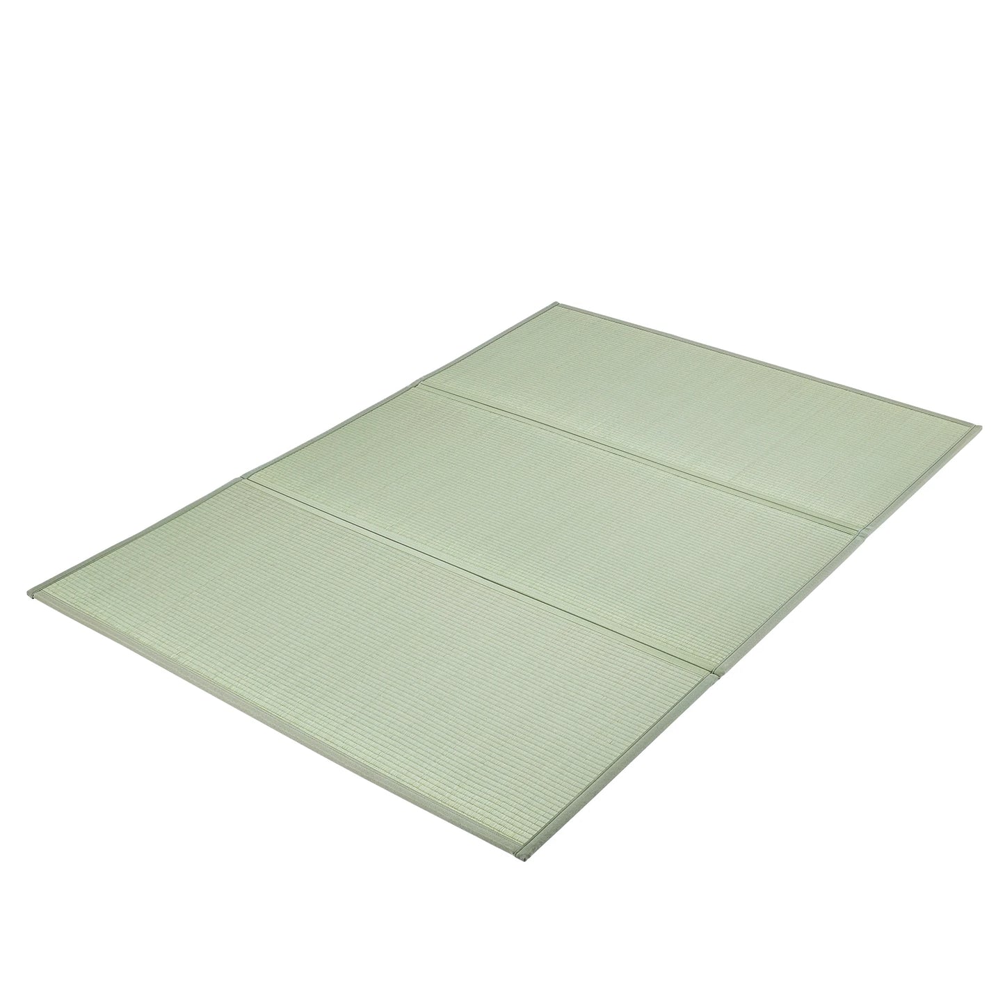 SucceBuy Japanese Tatami Foldable Mattress Natural Rush Grass
